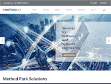 Tablet Screenshot of methodpark.com