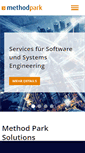 Mobile Screenshot of methodpark.de